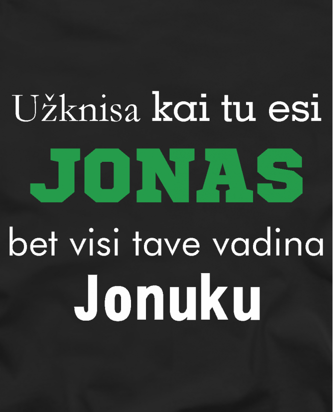 Jonas Jonukas